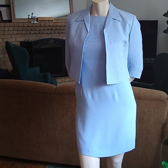 Talbot's Petites Pure Silk Dress Set SZ 8P - Picture 4 of 8